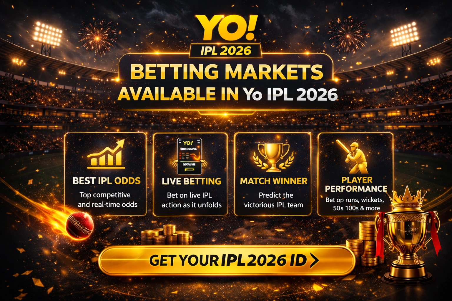 Betting Markets Available in Yo IPL 2026