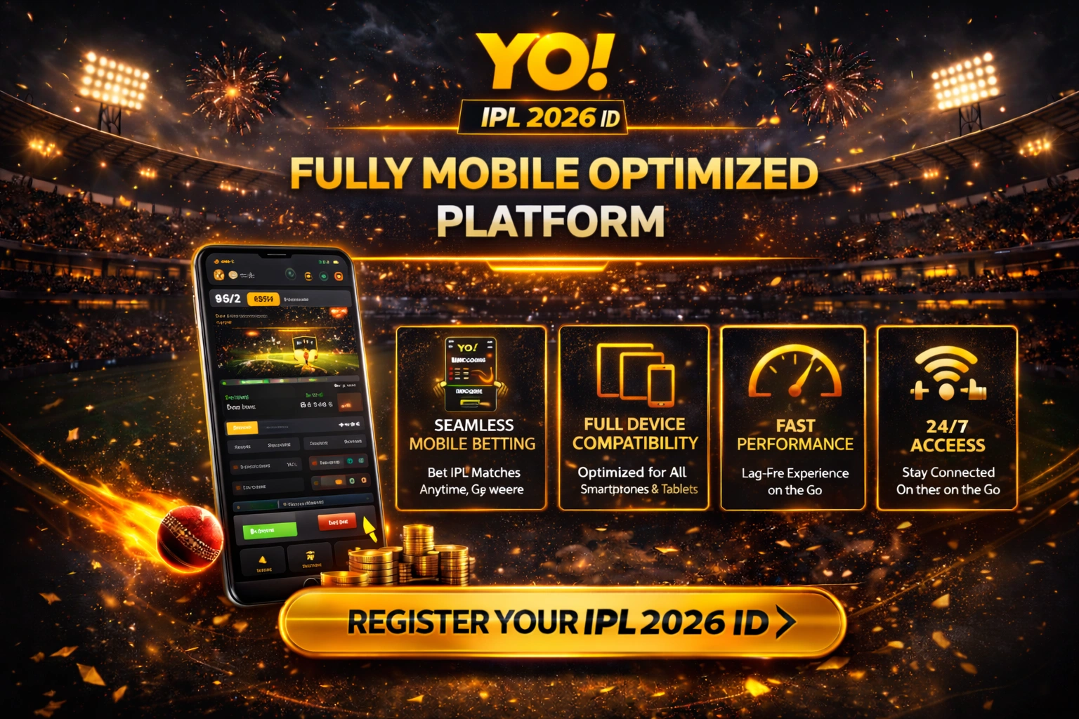Fully Mobile Optimized Platform Yo IPL 2026