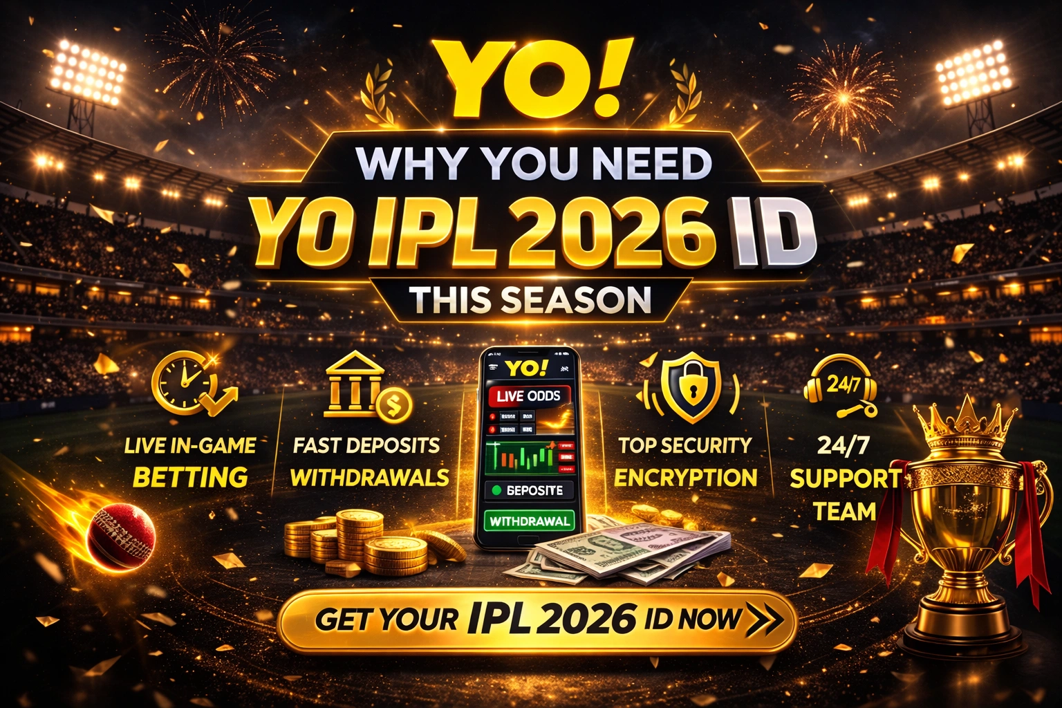 Why You Need Yo IPL 2026 ID This Season Banner