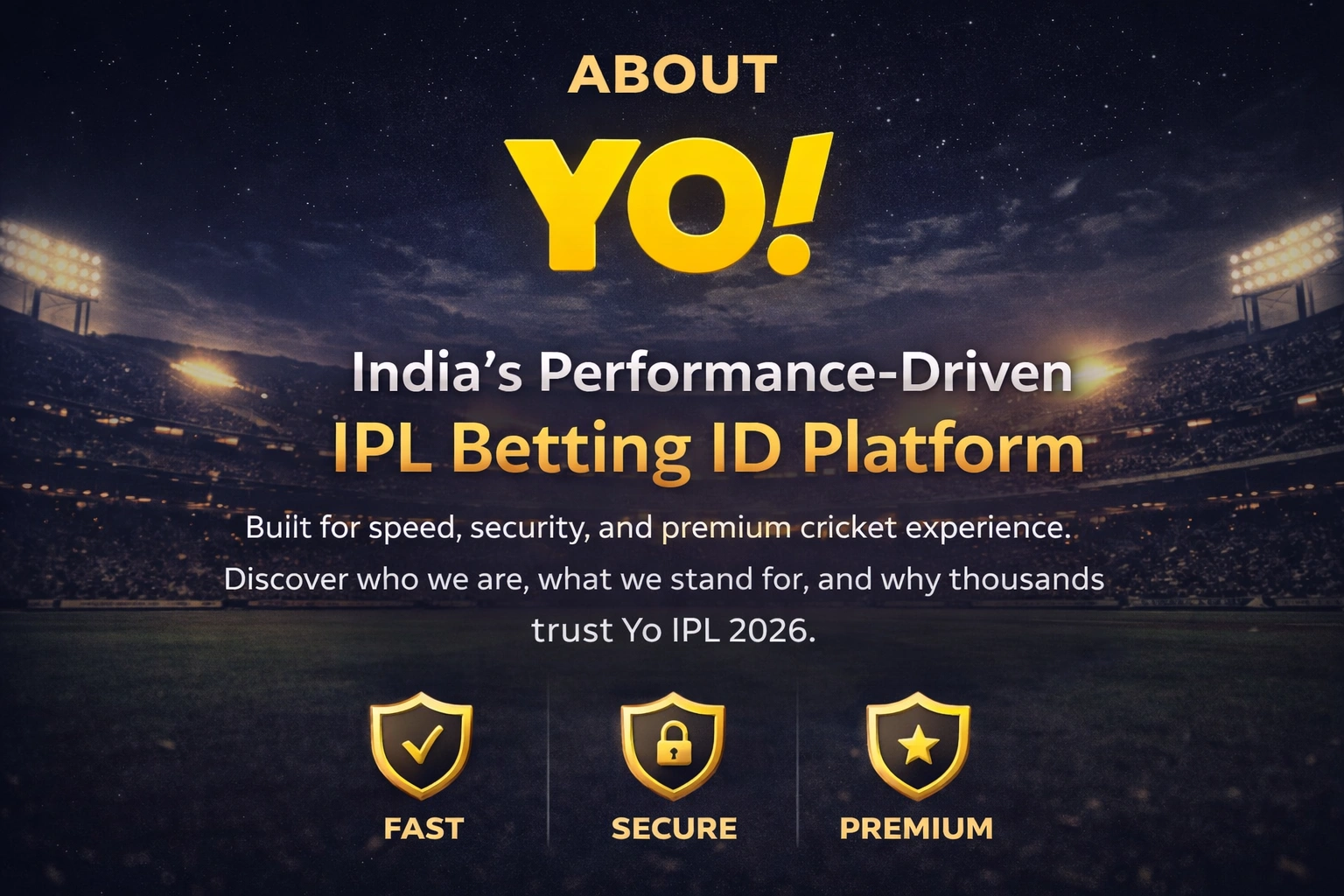 Yo IPL 2026 performance-driven IPL betting ID platform